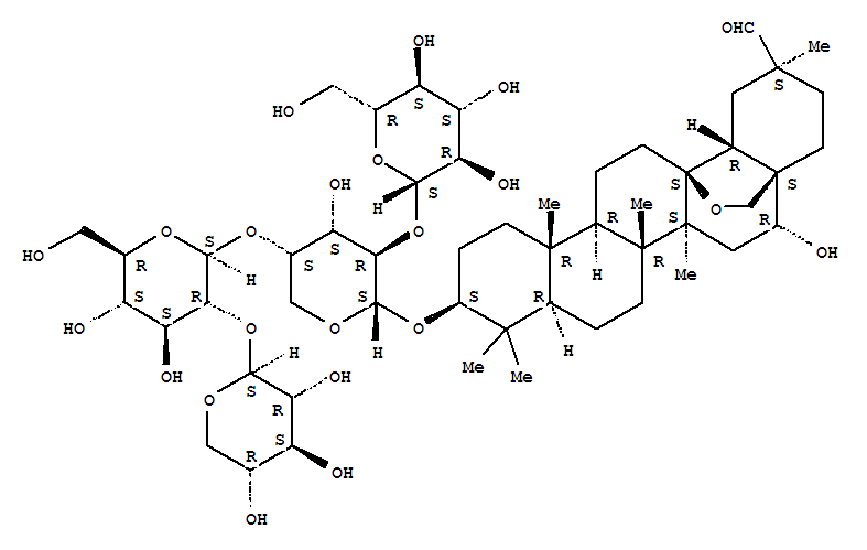 Structure of ardisiacrispin A