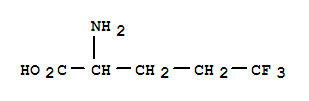 2-Amino-5,5,5-trifluoropentanoicacid结构式