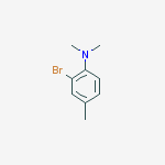 2-BROMO-N,N,4-TRIMETHYLANILINE结构式