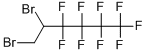 Structure of 1,2-DIBROMO-3,3,4,4,5,5,6,6,6-NONAFLUOROHEXANE