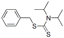 Structure of Diisopropyldithiocarbamic acid benzyl ester
