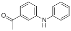 Structure of 1-(3-PHENYLAMINO-PHENYL)-ETHANONE