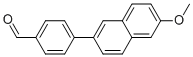 Structure of 4-(6-Methoxynaphthalen-2-yl)benzaldehyde