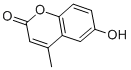 Structure of 6-HYDROXY-4-METHYLCOUMARIN