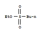 Structure of 1-Butanesulfonic acid, ethyl ester