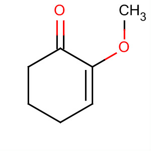 Structure of 2-Cyclohexen-1-one, 2-methoxy-