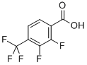 Structure of 2,3-DIFLUORO-4-(TRIFLUOROMETHYL)BENZOIC ACID