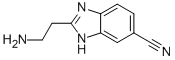 1H-Benzimidazole-6-carbonitrile,2-(2-aminoethyl)-结构式