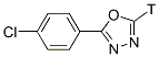 Structure of 5-(4-CHLOROPHENYL)-1,3,4-OXADIAZOLE-2-T