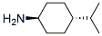 Chemical structure of Cyclohexanamine,4-(1-methylethyl)-, trans-