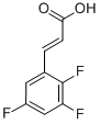 Structure of 2,3,5-TRIFLUOROCINNAMIC ACID