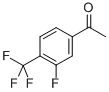 Structure of 3-FLUORO-4-(TRIFLUOROMETHYL)ACETOPHENONE