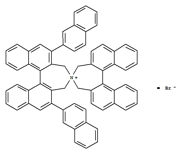 Structure of (s,s)-β-naphthyl-nas bromide