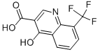 Structure of 4-HYDROXY-8-(TRIFLUOROMETHYL)QUINOLINE-3-CARBOXYLIC ACID