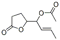 Structure of (+)-5-[(E)-1-Acetoxy-2-butenyl]tetrahydrofuran-2-one