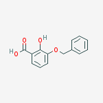 Structure of 2-hydroxy-3-phenylmethoxybenzoic Acid