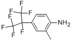 Structure of 2-methyl-4-（1,1,1,2,3,3,3-heptafluoro-2-propyl）aniline