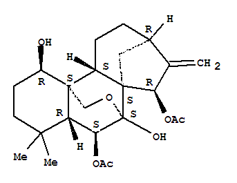 Structure of Trichokaurin