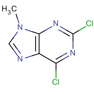 Structure of 9H-Purine, 2,6-dichloro-9-methyl-