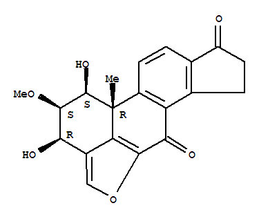 Structure of viridiol