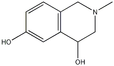 Structure of 1,2,3,4-Tetrahydro-4,6-dihydroxy-2-methyl-isoquinoline