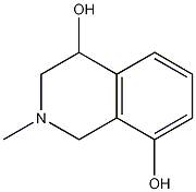 Structure of 1,2,3,4-Tetrahydro-4,8-dihydroxy-2-methyl-isoquinoline