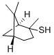 Structure of PINANYL MERCAPTAN
