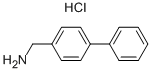 Structure of C-BIPHENYL-4-YL-METHYLAMINE HYDROCHLORIDE