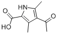 Structure of 4-ACETYL-3,5-DIMETHYL-1H-PYRROLE-2-CARBOXYLIC ACID