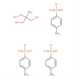 Structure of 1,3-Propanediol, 2-(hydroxymethyl)-2-methyl-,tris(4-methylbenzenesulfonate)