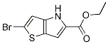 Structure of ethyl 2-bromo-4H-thieno[3,2-b]pyrrole-5-carboxylate