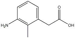 Structure of 2-(3-amino-2-methylphenyl)acetic acid