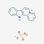 Structure of De-Ethylflavopereirine Sulfate