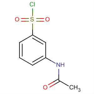 3-乙酰氨基苯磺酰氯结构式