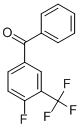 Structure of 4-FLUORO-3-(TRIFLUOROMETHYL)BENZOPHENONE