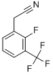 2-氟-3-(三氟甲基)苯基乙腈结构式