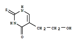 Structure of 5-(2-hydroxyethyl)-2-thioxo-2,3-dihydropyrimidin-4(1H)-one