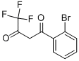 Structure of 4,4,4-Trifluoro-1-(2-bromophenyl)-1,3-butanedione