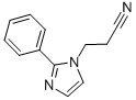 Structure of 3-(2-Phenyl-1H-imidazol-1-yl)propanenitrile