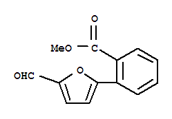 Structure of 2-(5-Formyl-furan-2-yl)-benzoic acid methyl ester