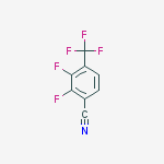 2,3-Difluoro-4-(trifluoromethyl)benzonitrile结构式
