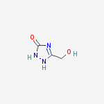 Structure of 5-(hydroxymethyl)-1,2-dihydro-1,2,4-triazol-3-one