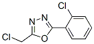 Structure of 2-(CHLOROMETHYL)-5-(2-CHLOROPHENYL)-1,3,4-OXADIAZOLE