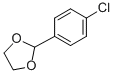 Structure of 2-(4-Chlorophenyl)-1,3-dioxolane