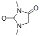 Structure of 2,4-Imidazolidinedione, 1,3-dimethyl-