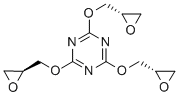 Structure of ISOCYANURIC ACID (S,S,S)-TRIGLYCIDYL ESTER