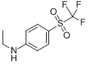 4-(Trifluoromethylsulfonyl)-N-ethylaniline结构式
