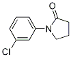 Structure of 1-(3-Chlorophenyl)pyrrolidin-2-one