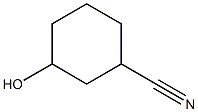 Chemical structure of 3-Hydroxycyclohexanecarbonitrile