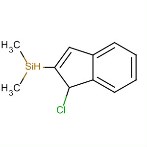 Silane, chloro-1H-inden-2-yldimethyl-结构式